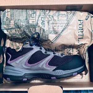 Danner Black and Purple Women's Hiking Shoes